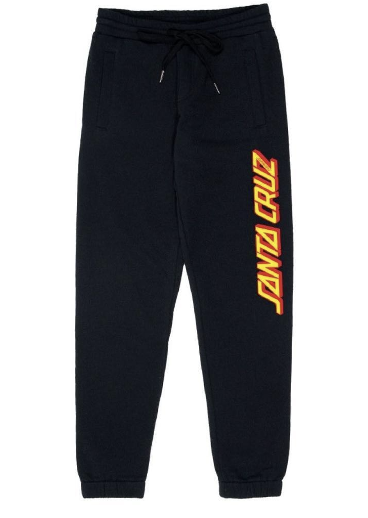 Santa Cruz Classic Strip Trackpant/Mens/Black|Abbey Road