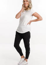 Load image into Gallery viewer, Home Lee Apartment Pants /Black with Single White X|Abbey Road