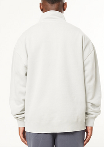 Huffer Men's Free 1/4 Zip 450 /Stone|Abbey Road