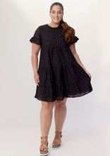 Load image into Gallery viewer, Lemon Tree Julissa Lace Dress Black | Abbey Road Kaikoura