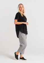 Load image into Gallery viewer, SEDUCE Kamila Pant Black Check | Abbey Road Kaikoura