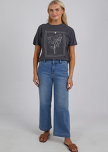 Load image into Gallery viewer, Elm Laurel Tee Charcoal|Abbey Road