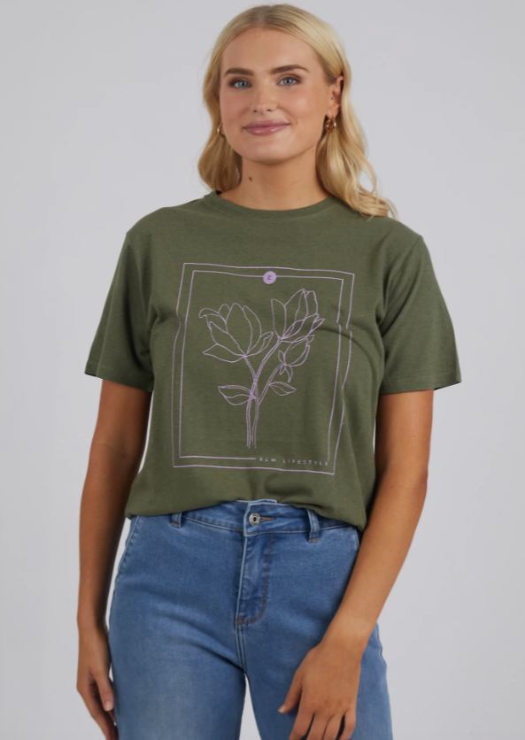 Elm Laurel Tee Clover|Abbey Road