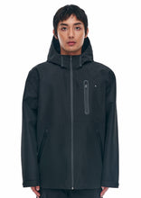 Load image into Gallery viewer, Huffer Mens Stormshell Jacket /Black|Abbey Road