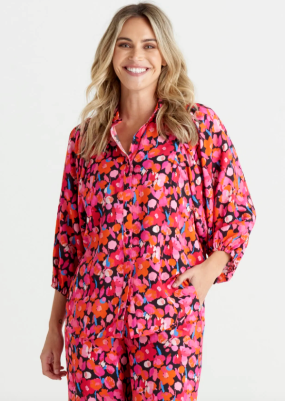 Betty Basics Marseille Shirt /Brushed Floral|Abbey Road