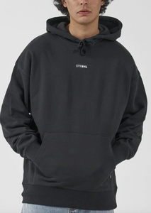 Thrills Minimal Thrills Slouch Pull On Hood /Washed Black|Abbey Road