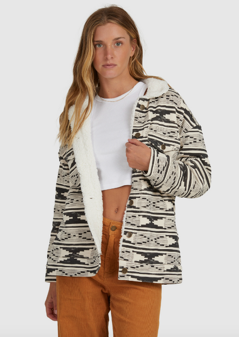 Billabong Dream Day Jacket /Off Black|Abbey Road