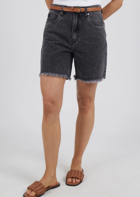 Foxwood Millie Short Washed Black|Abbey Road