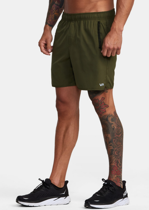 RVCA Yogger IV Short Olive | Abbey Road Kaikoura
