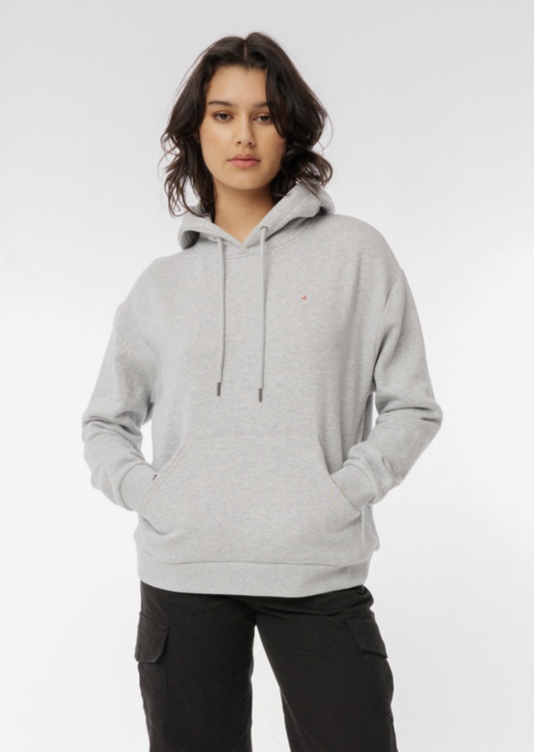 Huffer Slouch Hoodie 350/Stack Moto Grey Marle|Abbey Road