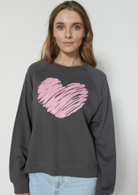 Load image into Gallery viewer, Stella &amp; Gemma Nico Sweater /Charcoal|Abbey Road
