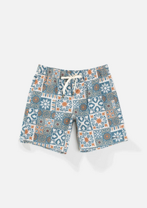 RHYTHM Tile Beach Short Teal | Abbey Road Kaikoura