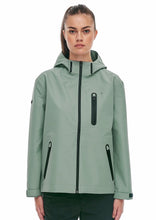 Load image into Gallery viewer, Huffer Wmns Stormshell Jacket /Jade|Abbey Road