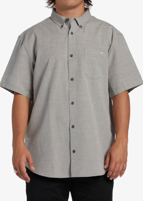 BILLABONG All Day SS Shirt Light Grey | Abbey Road Kaikoura