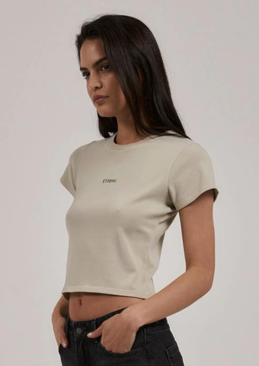 THRILLS Minimal Thrills Mini Tee Oat | Abbey Road Kaikoura