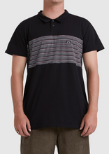 Load image into Gallery viewer, Billabong Banded Die Cut Polo Black | Abbey Road Kaikoura