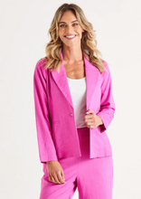 Load image into Gallery viewer, BETTY BASICS Lisset Blazer Azalea | Abbey Road Kaikoura