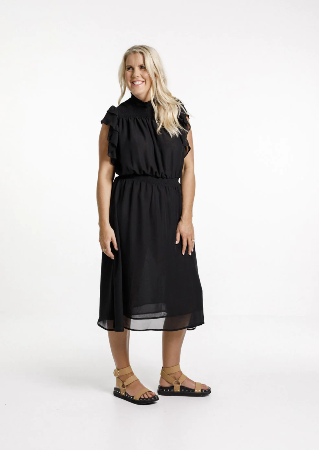 HOME LEE Charlie Midi Dress | Abbey Road Kaikoura