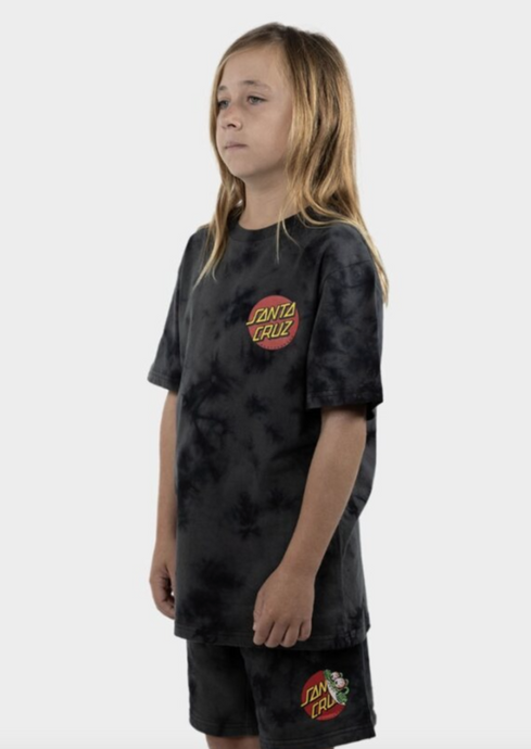 SANTA CRUZ Beware Dot Tie Dye Tee | Abbey Road Kaikoura