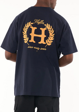 Load image into Gallery viewer, HUFFER Block Tee 220 Regal Navy | Abbey Road Kaikoura