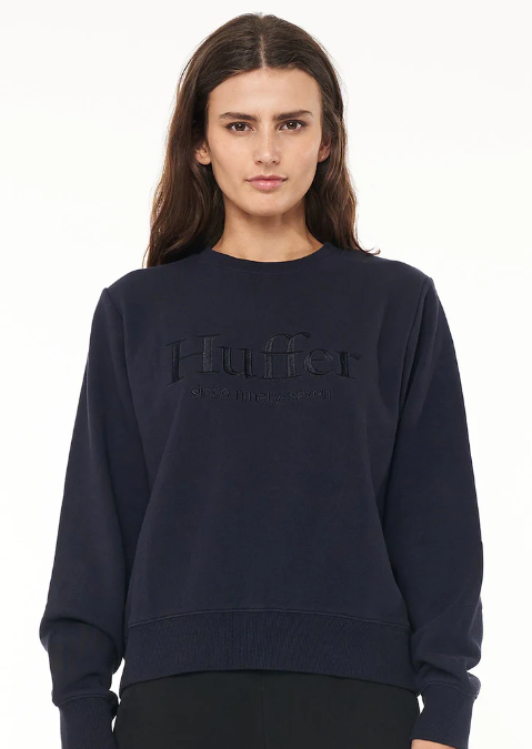 HUFFER Classic Crew 350/Oasis Navy | Abbey Road Kaikoura