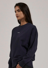 Load image into Gallery viewer, THRILLS Minimal Thrills Slouch Crew Navy | Abbey Road Kaikoura