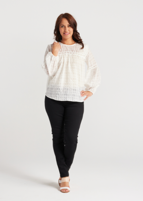 SEDUCE Dara Top White | Abbey Road Kaikoura