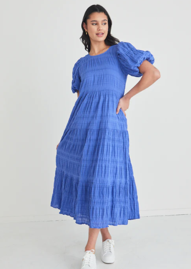 IVY & JACK Graceful Periwinkle Maxi Dress | Abbey Road Kaikoura 
