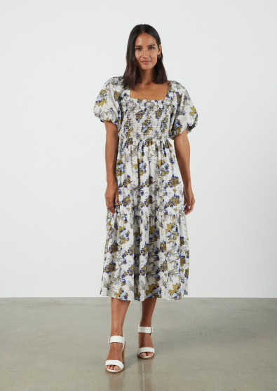 ET ALIA Kate Dress Rumi Print | Abbey Road Kaikoura