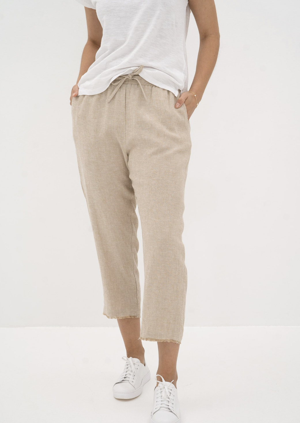 HUMIDITY Lido 3/4 Pant Natural | Abbey Road Kaikoura