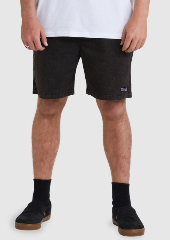 Billabong Mario Stretch Elastic Short Black| Abbey Road Kaikoura