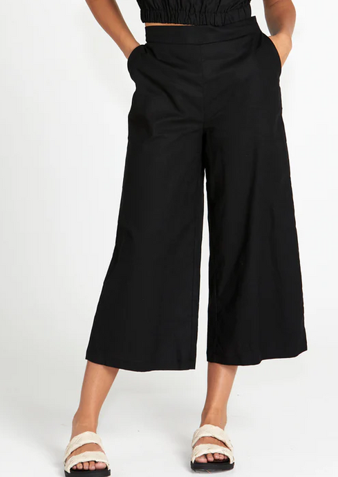 SASS Marnie Relaxed Pant Black | Abbey Road Kaikoura