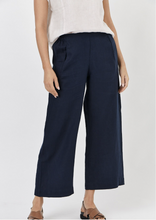 Load image into Gallery viewer, NATURALS BY O&amp;J Linen Pant Navy | Abbey Road Kaikoura