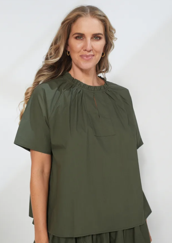 Stella & Gemma Pisa Shirt Forest Night | Abbey Road Kaikoura