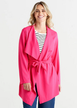 Load image into Gallery viewer, Betty Basics Porter Ponte Cardigan/Fushcia Pink | Abbey Road Kaikoura