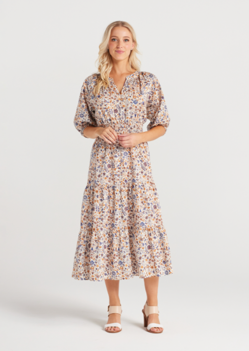 SEDUCE Raya Dress Cascade | Abbey Road Kaikoura