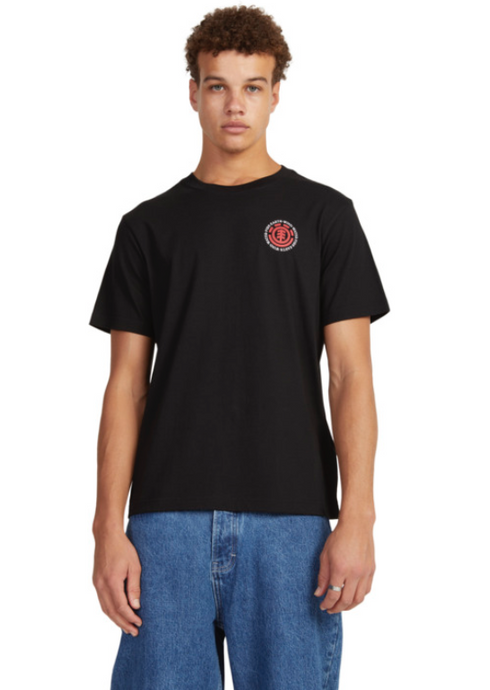 ELEMENT Seal T-Shirt - Flint Black | Abbey Road Kaikoura