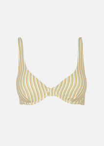 RHYTHM Sunbather Stripe Underwire Top | Abbey Road Kaikoura