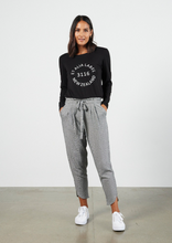 Load image into Gallery viewer, ET ALIA Toby Pant Black Gingham | Abbey Road Kaikoura