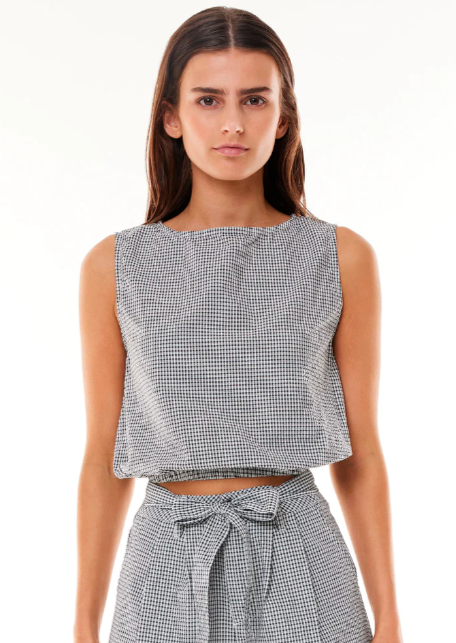 HUFFER Idyllic Lounge Top Navy/White | Abbey Road Kaikoura