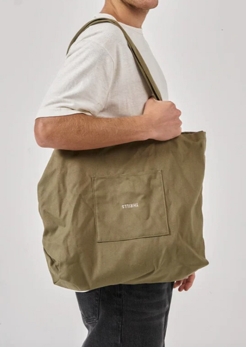 THRILLS Minimal Thrills Tote Bag Aloe | Abbey Road Kaikoura