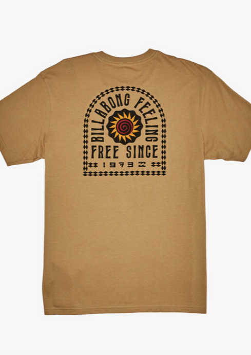 Billabong Tropics Tee Dusky Gold | Abbey Road Kaikoura