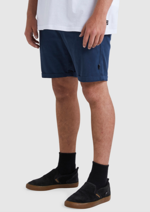 Billabong Wave Wash Twill Shorts Dark Blue | Abbey Road Kaikoura