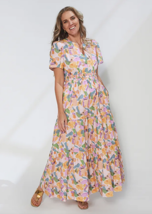 Stella & Gemma Vittoria Dress Mosaic Jewel | Abbey Road Kaikoura